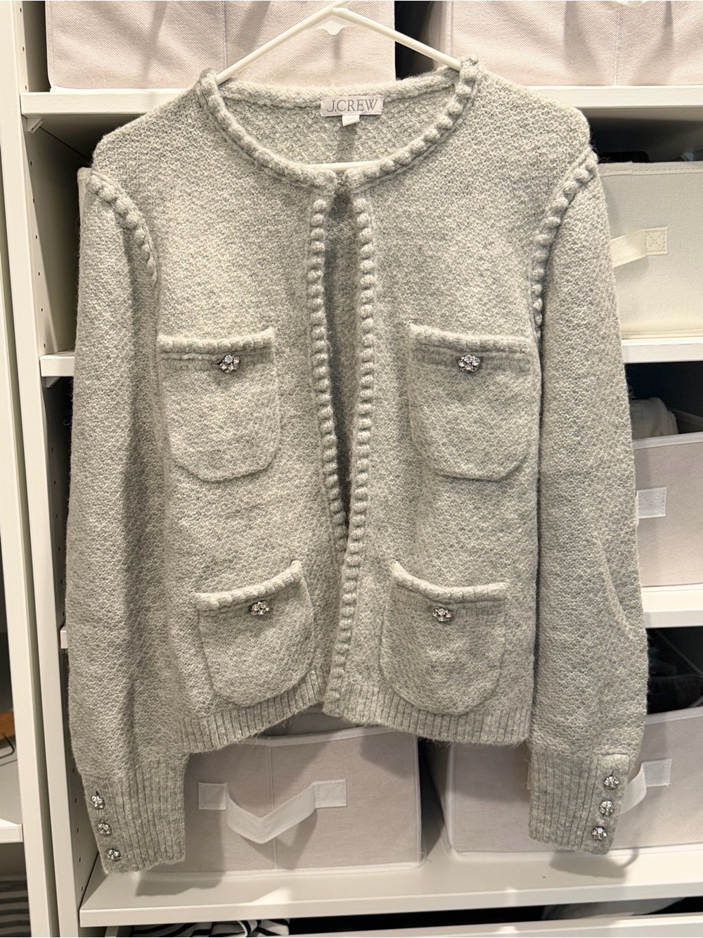 NWOT J.Crew Odette Sweater Lady Jacket